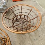 Fauteuils en rotin