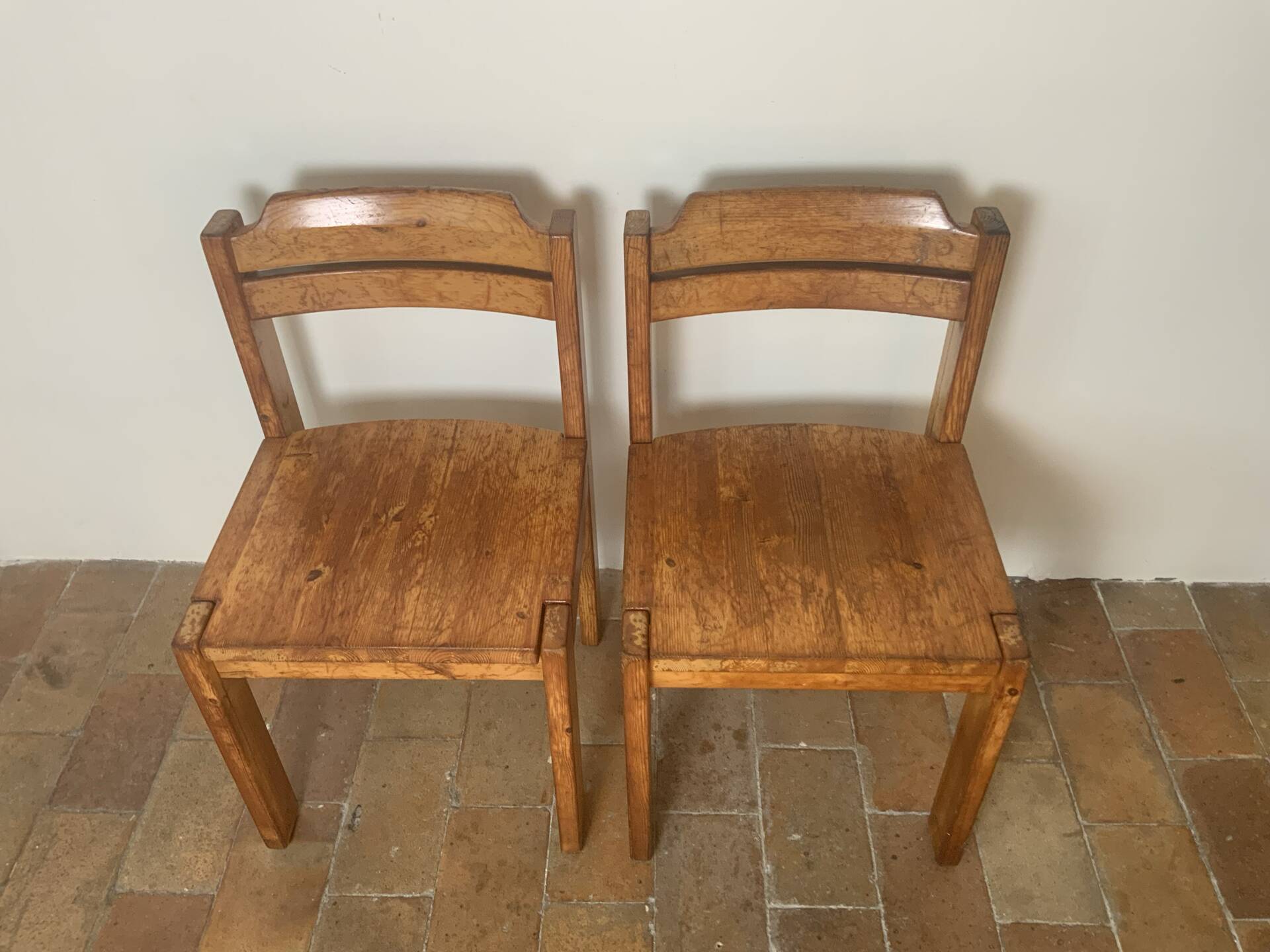 Mid-century pair of chairs