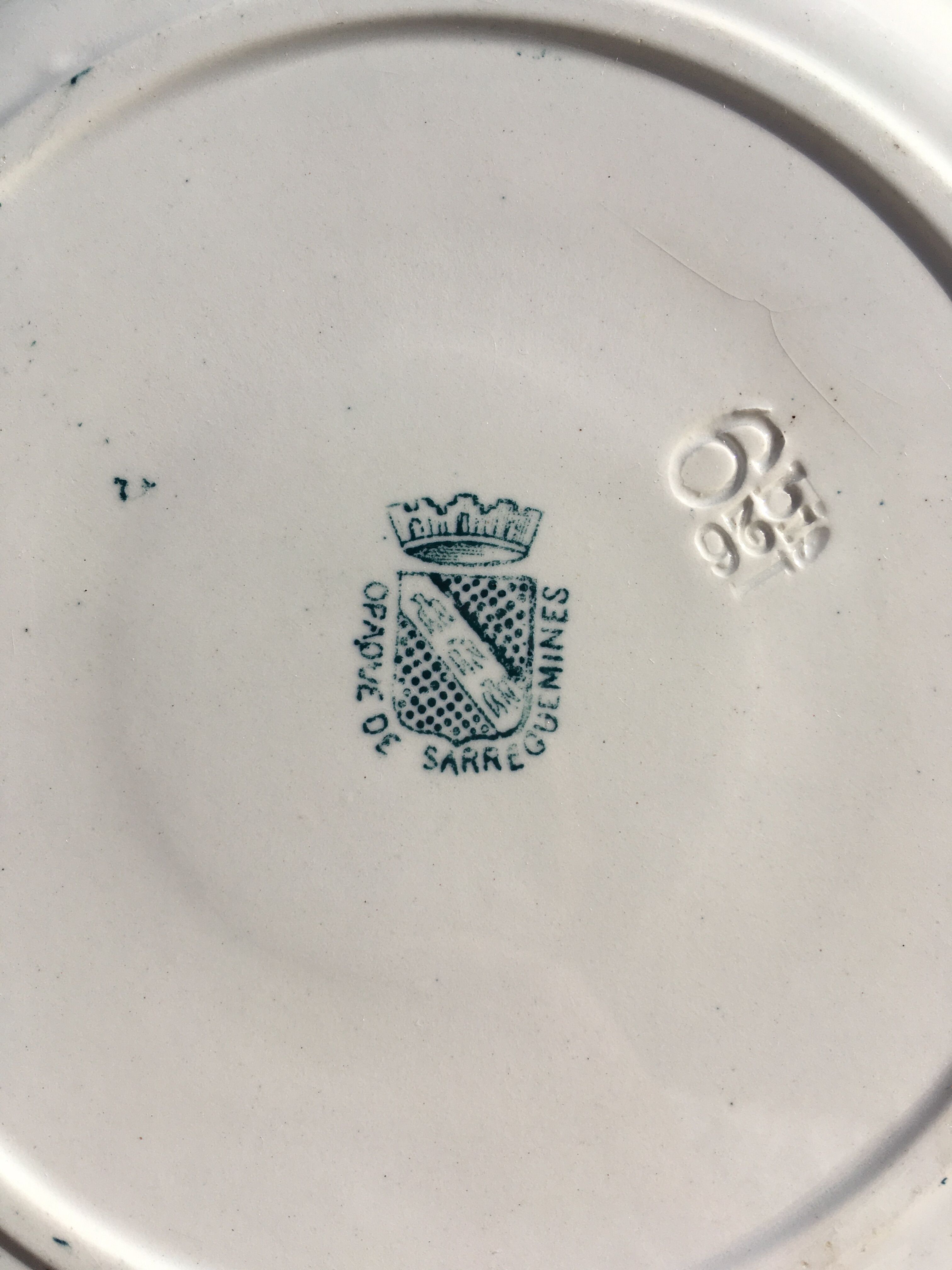 Assiettes parlantes "chasse"
