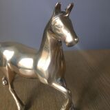 Brass horse