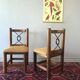 Duo of chairs brutalist style