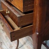 Louis XV style mahogany bedside table, circa 1900