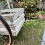 Remorque de vélo rétro