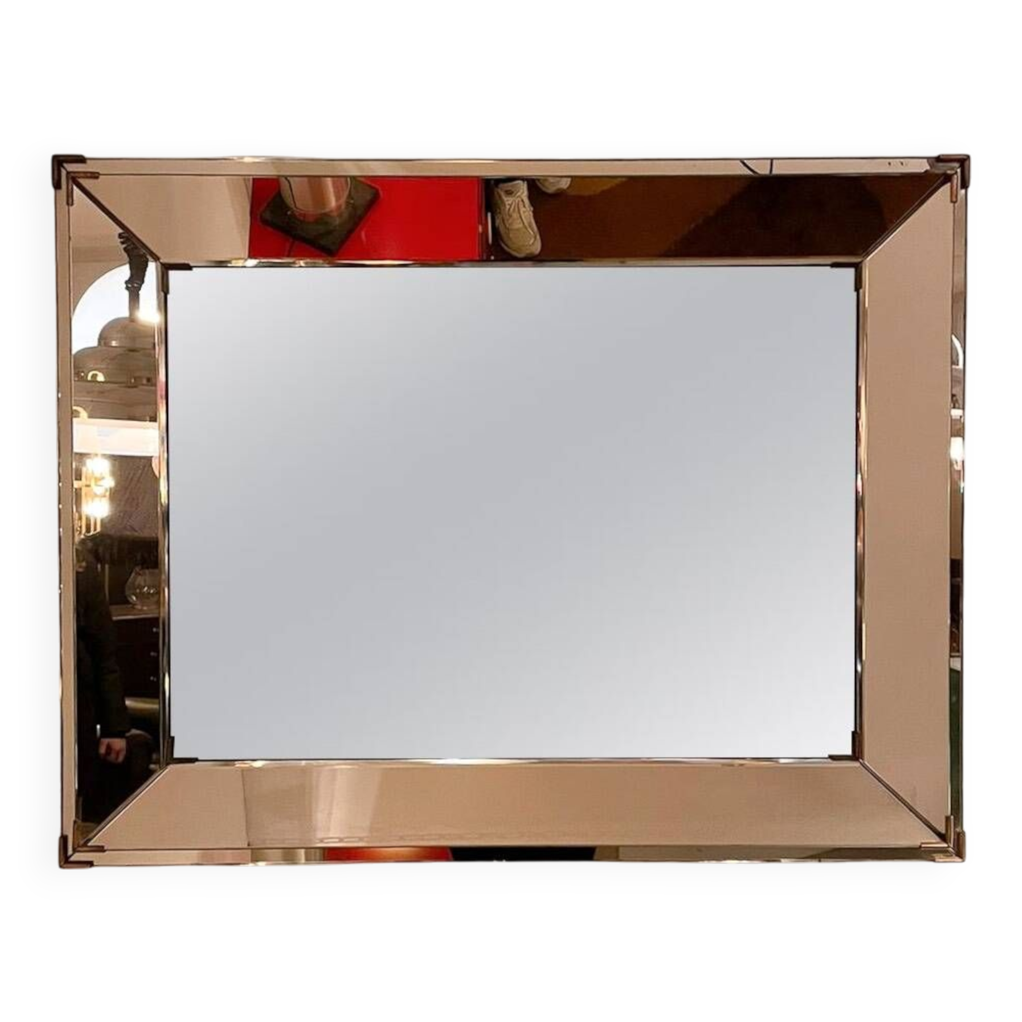 Mid-Century Modern Mirror, 1940s