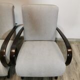 Armchairs by Jindrich Halabala, 1940s, Set of 2