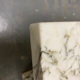 Marble coffee table Arabescato 70s