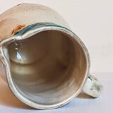 Antique dragonfly slip pitcher