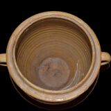 Pot in fat, earthenware of castellet, apt, end of the XlX th century