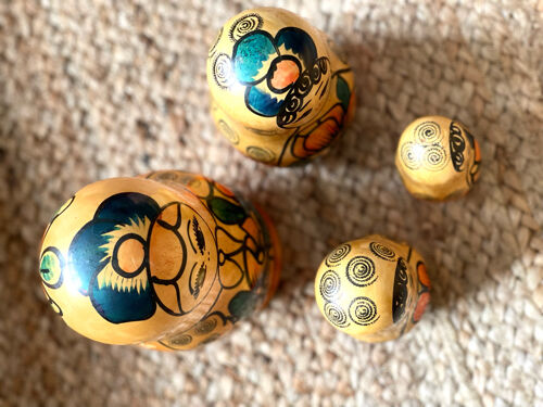 4 Vintage Matryoshkas