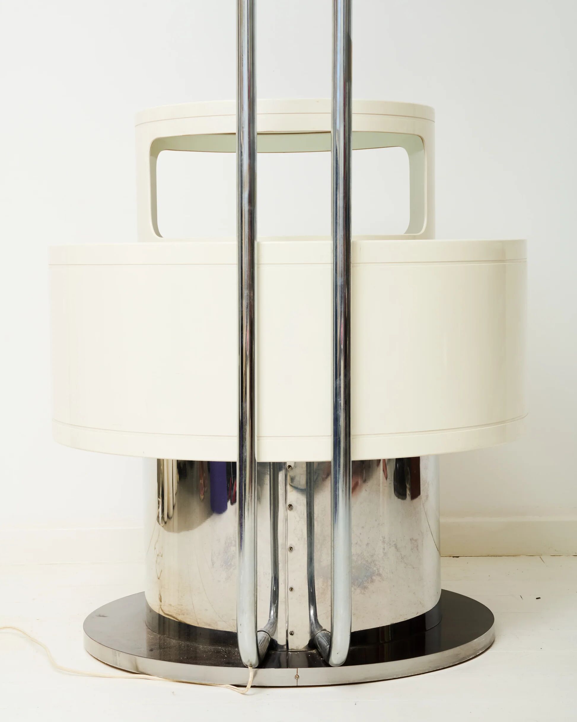 Floor lamp in the style of Joe Colombo, Italy, 1970s.