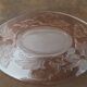 Plat verre rose original