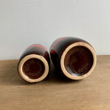 West Germany pottery vases, 1960