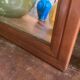 Miroir art-déco, 70x55 cm