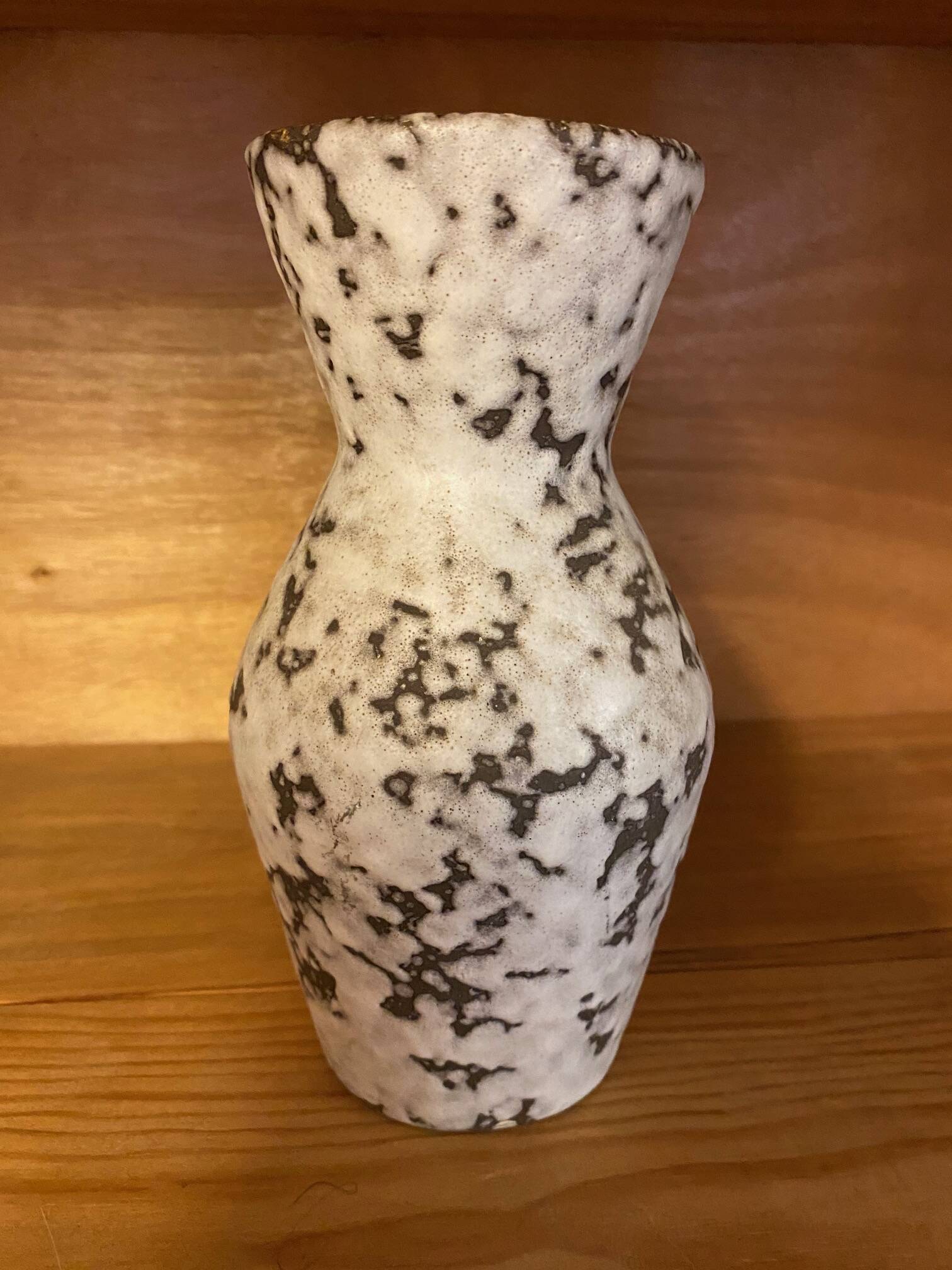 Fat lava vase 60s ceramic scheurich manufacture floral decoration