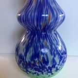 Multicolored vase Murano 46cm