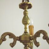 Bronze 3 light chandelier