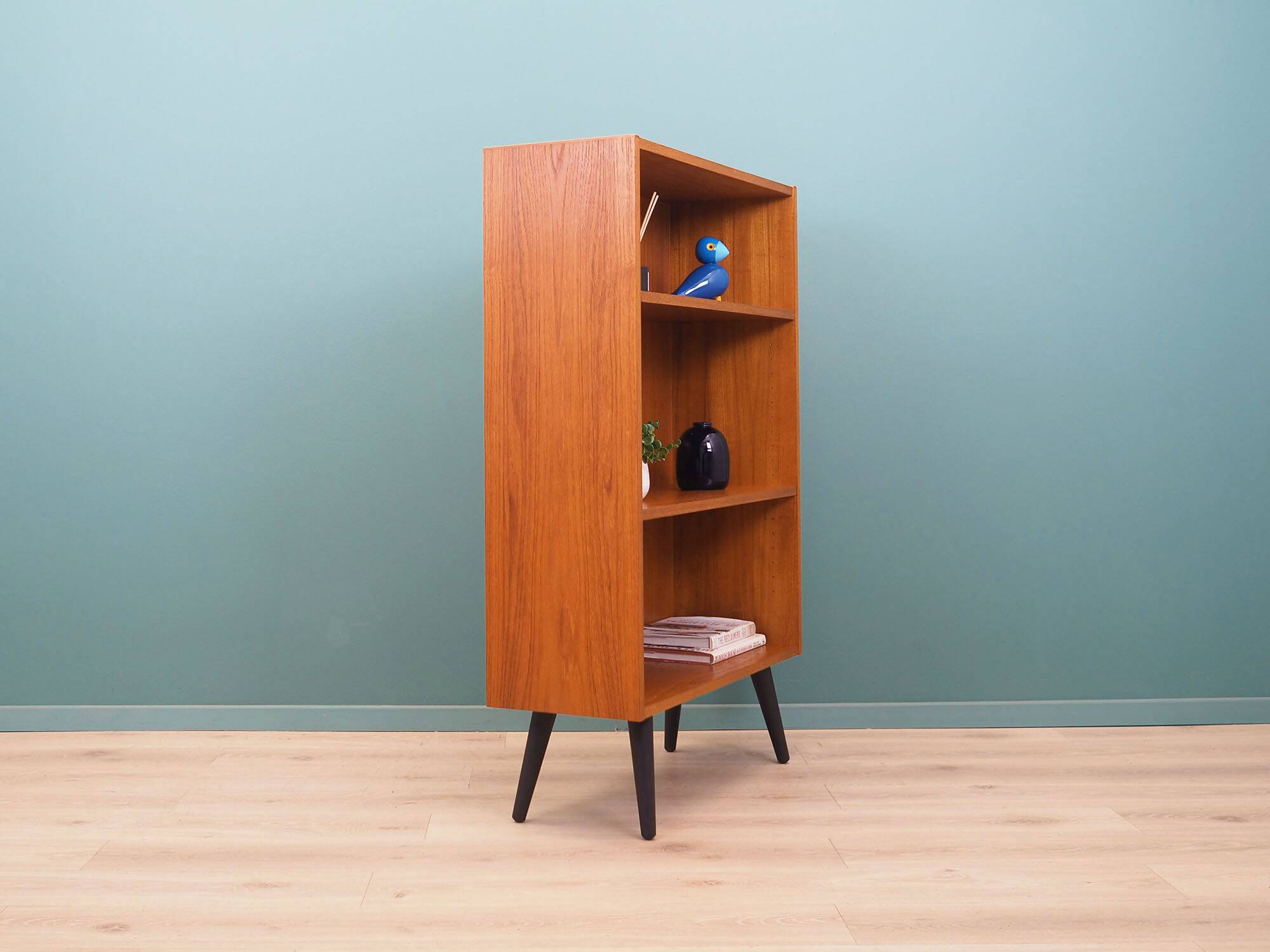 Teak bookcase, Danish design, 1970s, production: Denmark