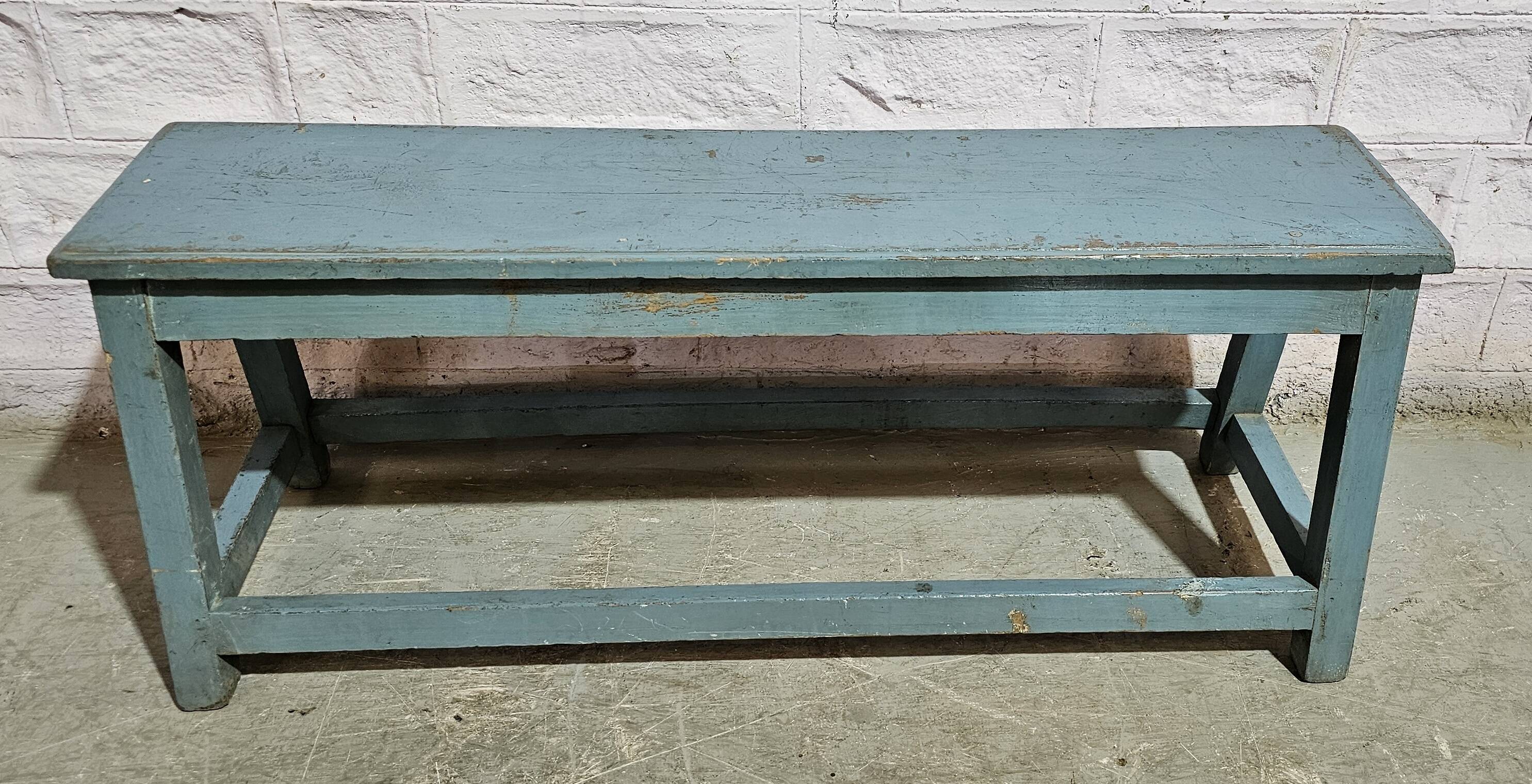 Burmese teak bench