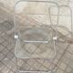 Set of 2 vintage DESIGN PLIA chairs by Giancarlo Piretti for Castelli Italy 1960s