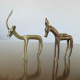 Brass ane and gazelle 70s