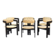 Suite de 6 chaises "Pamplona" de Augusto Savini édition Pozzi 1965