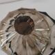 Art Deco smoked glass candy box
