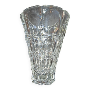 Vase en cristal vintage
