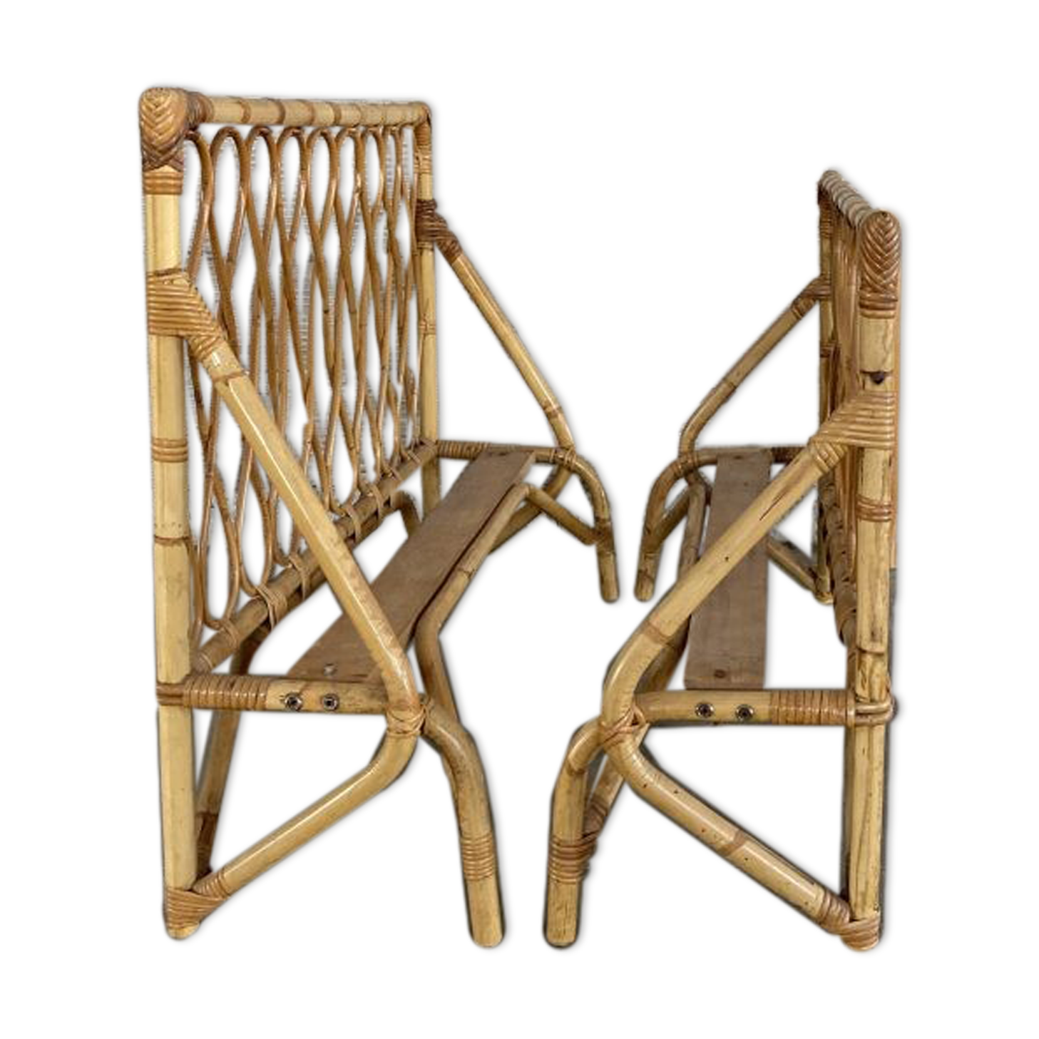 Rattan head and foot
