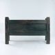 Antique walnut wooden Spanish siesta bench, Spain mid 1700s
