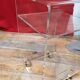 1970 plexiglass rolling side table