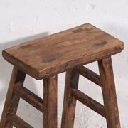 Antique Eastern stools (circa 1900). Set of 2 pieces
