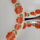 12 vintage dessert plates Moulin des Loups