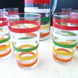 VMC Vintage orangeade service for 8 people