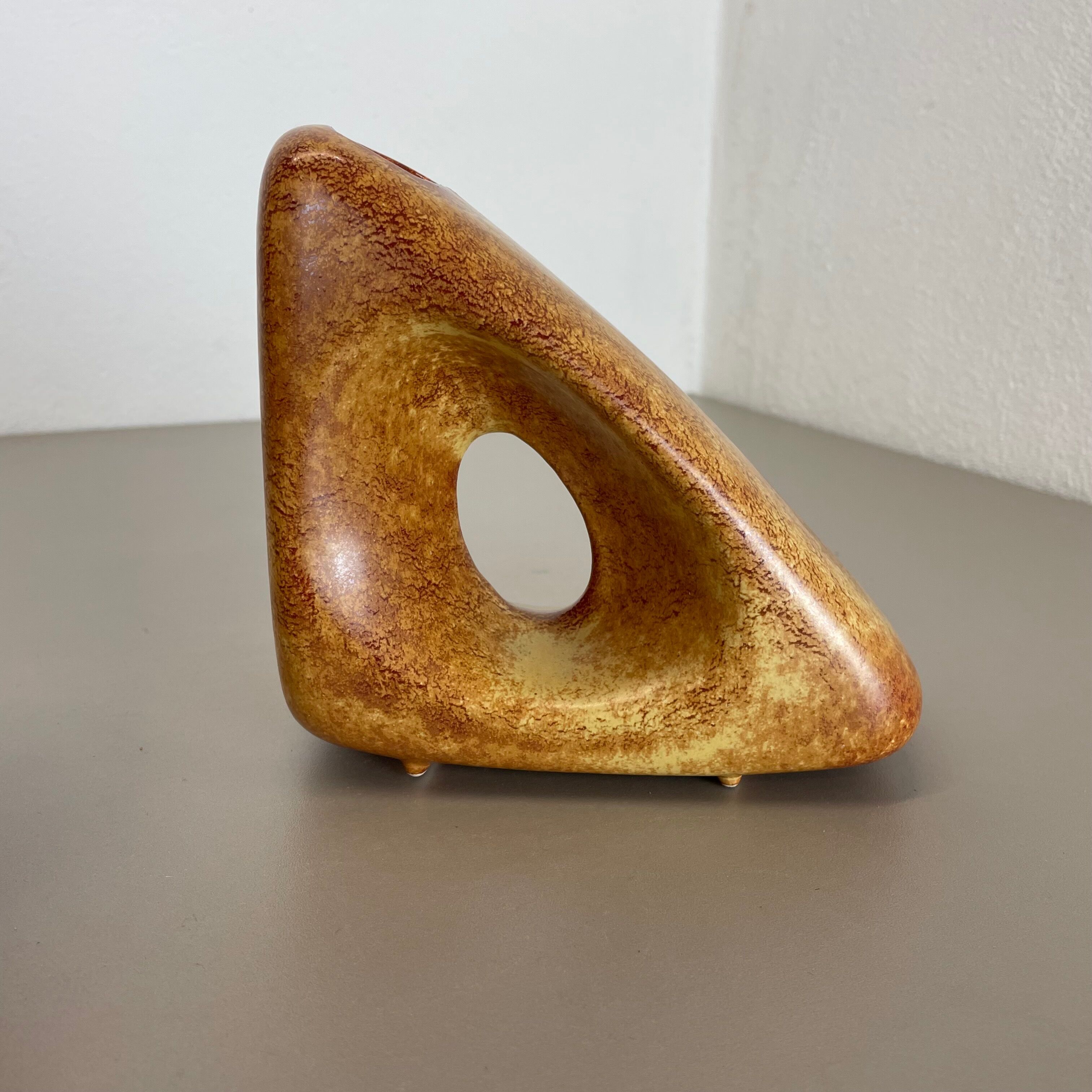 Set of 2 Ceramic Studio Pottery Vases by Bertoncello Ceramics, Italy 1970s