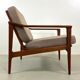 Danish teak armchair by Ib Kofod-Larsen for Selig