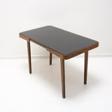 Mid century opaxite glass coffee table, 1960´s, Czechoslovakia