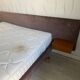 Lit Vintage Teck et velours