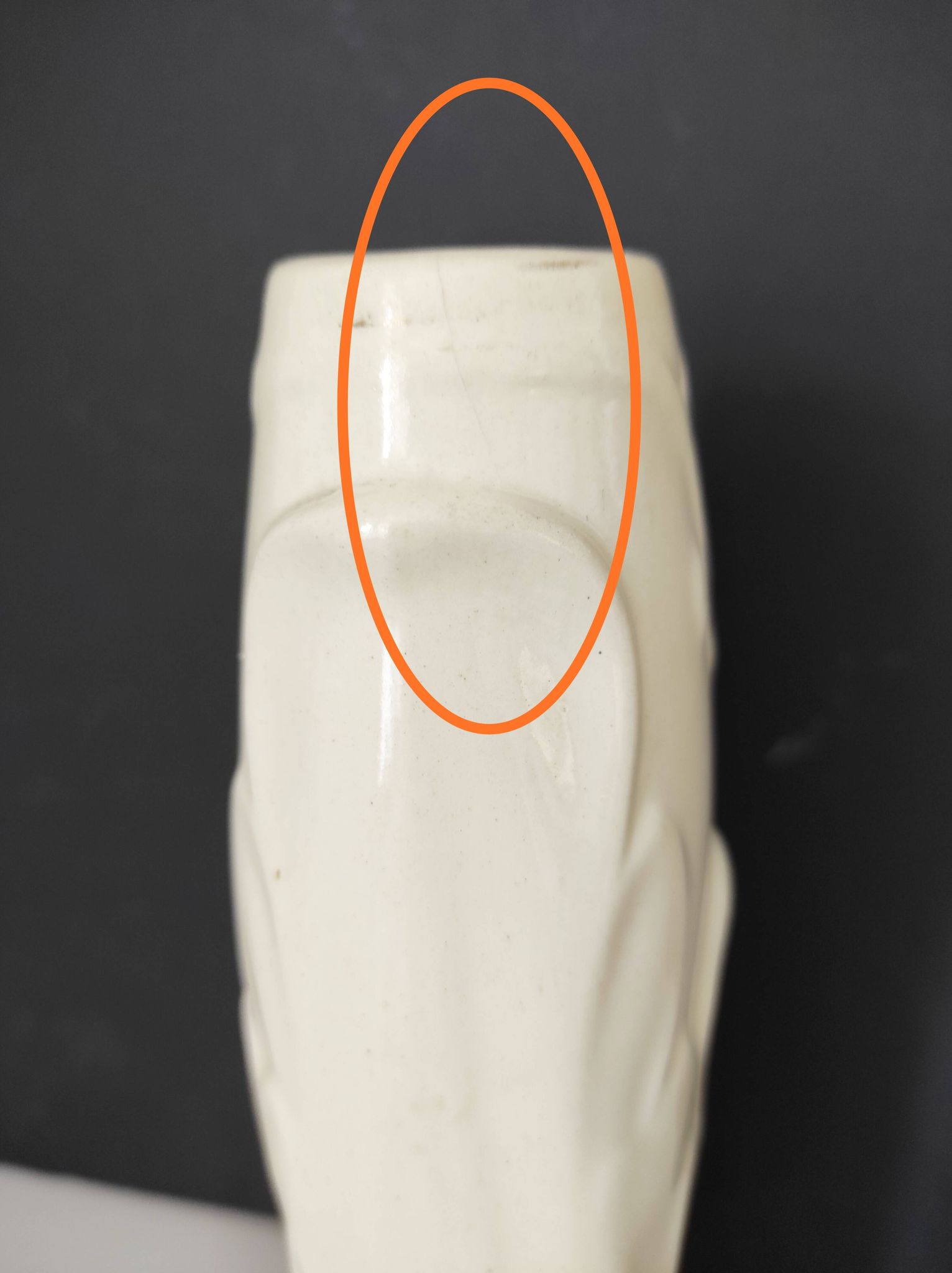Vase en faïence Saint Clément 1900