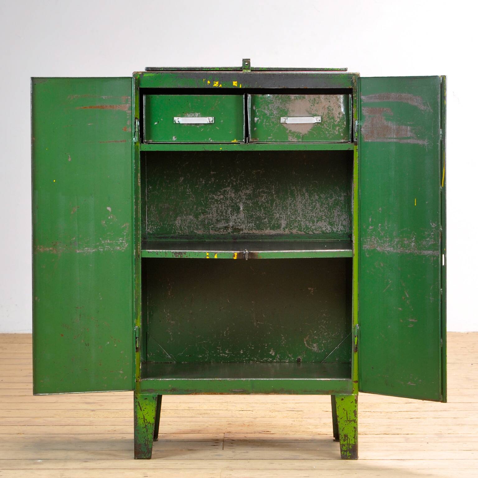 Industrial Iron Cabinet, 1960s