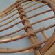 Large Bamboo Rocking Horse by Dirk van Sliedregt for Rohé Noordwolde, 1950s