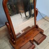 Barbiere en acajou du XIXe siècle