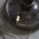 Antique English Floor Lamp from the Early 1900s