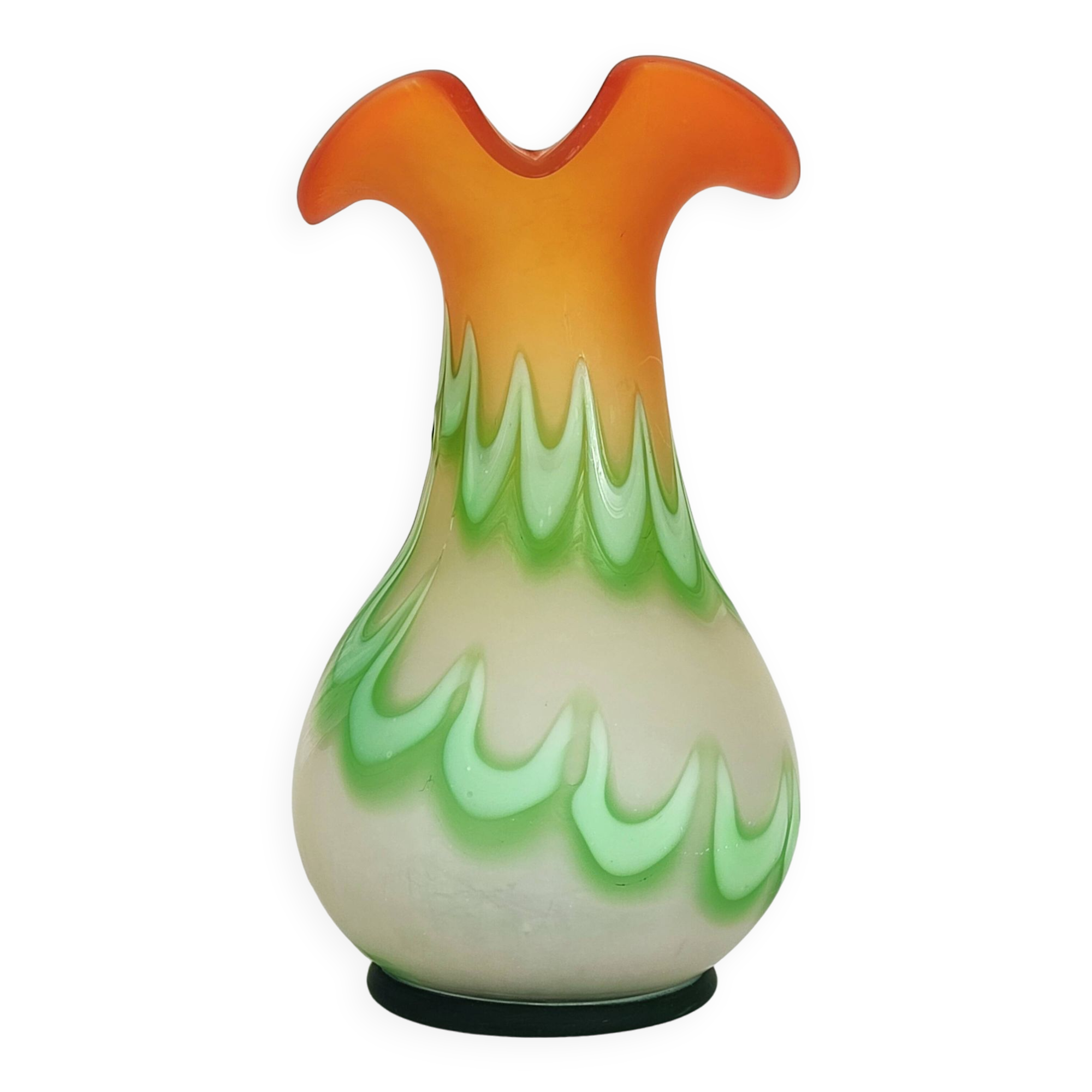 Glass paste vase