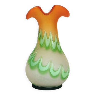 Glass paste vase