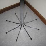 Vintage chrome coat holder