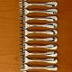 Christofle Cluny 12 oyster and shellfish forks