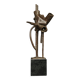 Abstract Bronze Sculpture by Jetty Homan, Netherlands, 1972