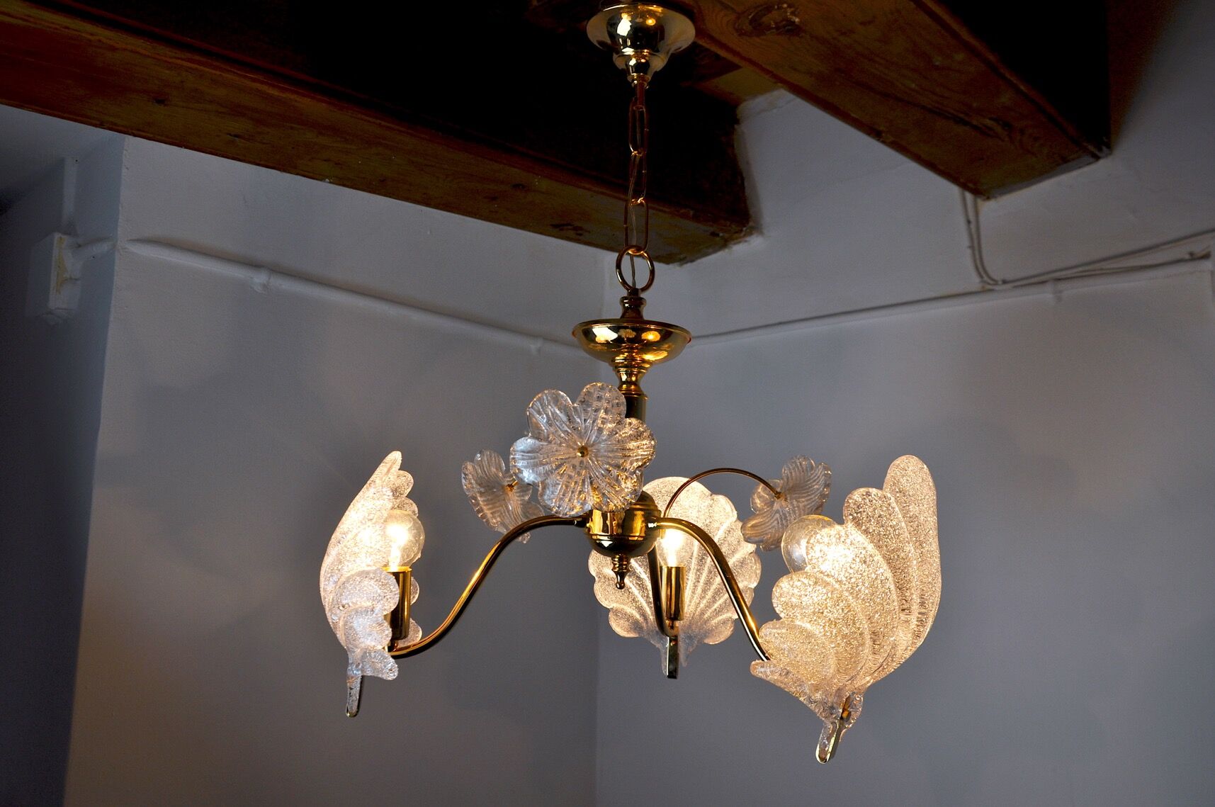 Lustre Carl Fagerlund for Lyfa, Denmark, 1970