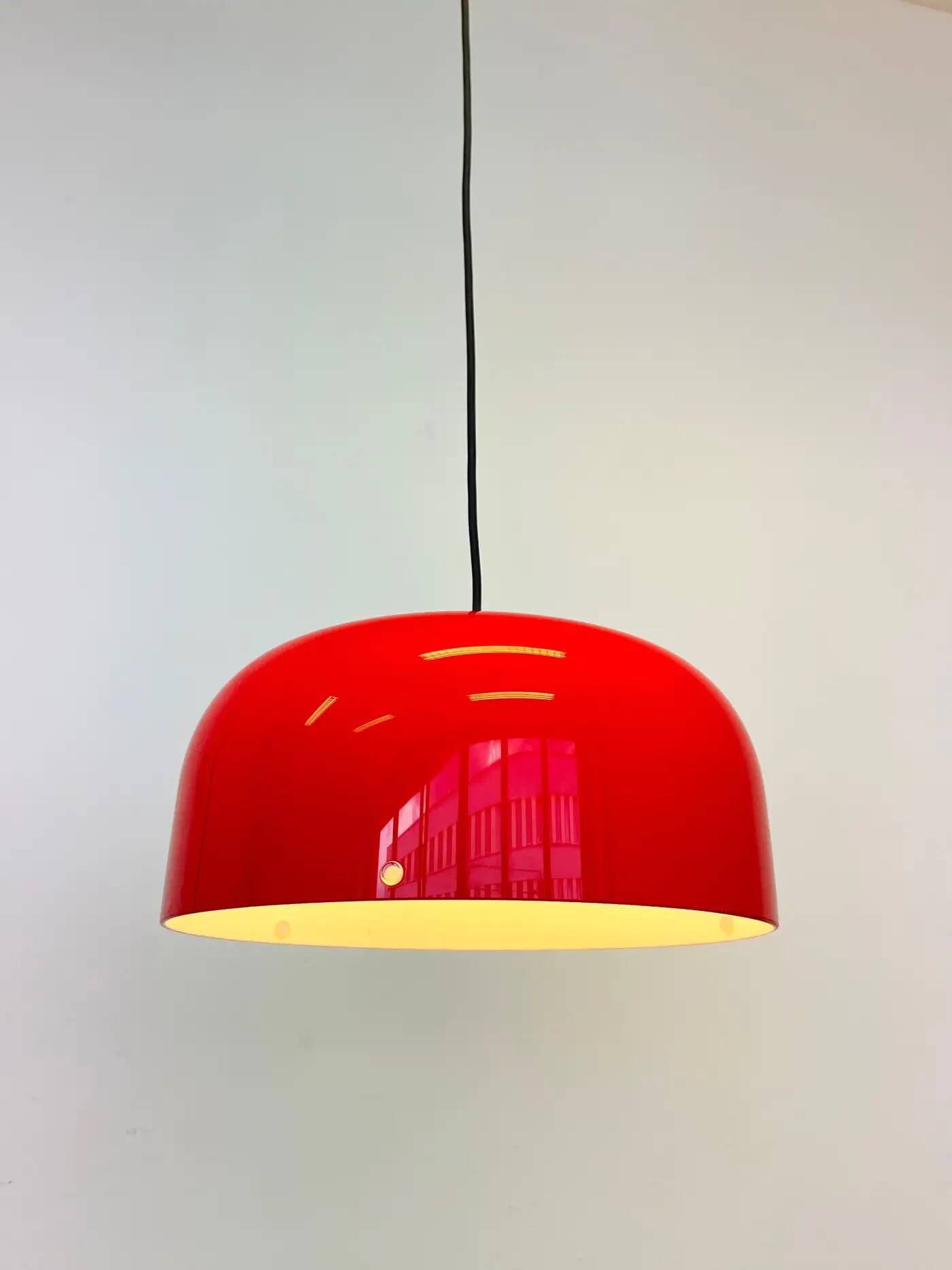 Pendentif en plastique de design du milieu du siècle par Meblo, Harvey Guzzini, Italie, années 1970.