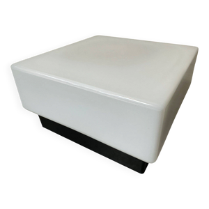 Lampe de plafond vintage - opaline